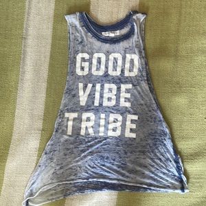 Spiritual Gangster Good Vibe Tribe Muscle Tank